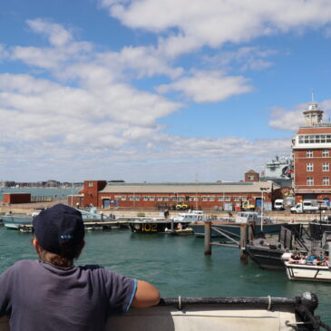 Im Hafen von Portsmouth